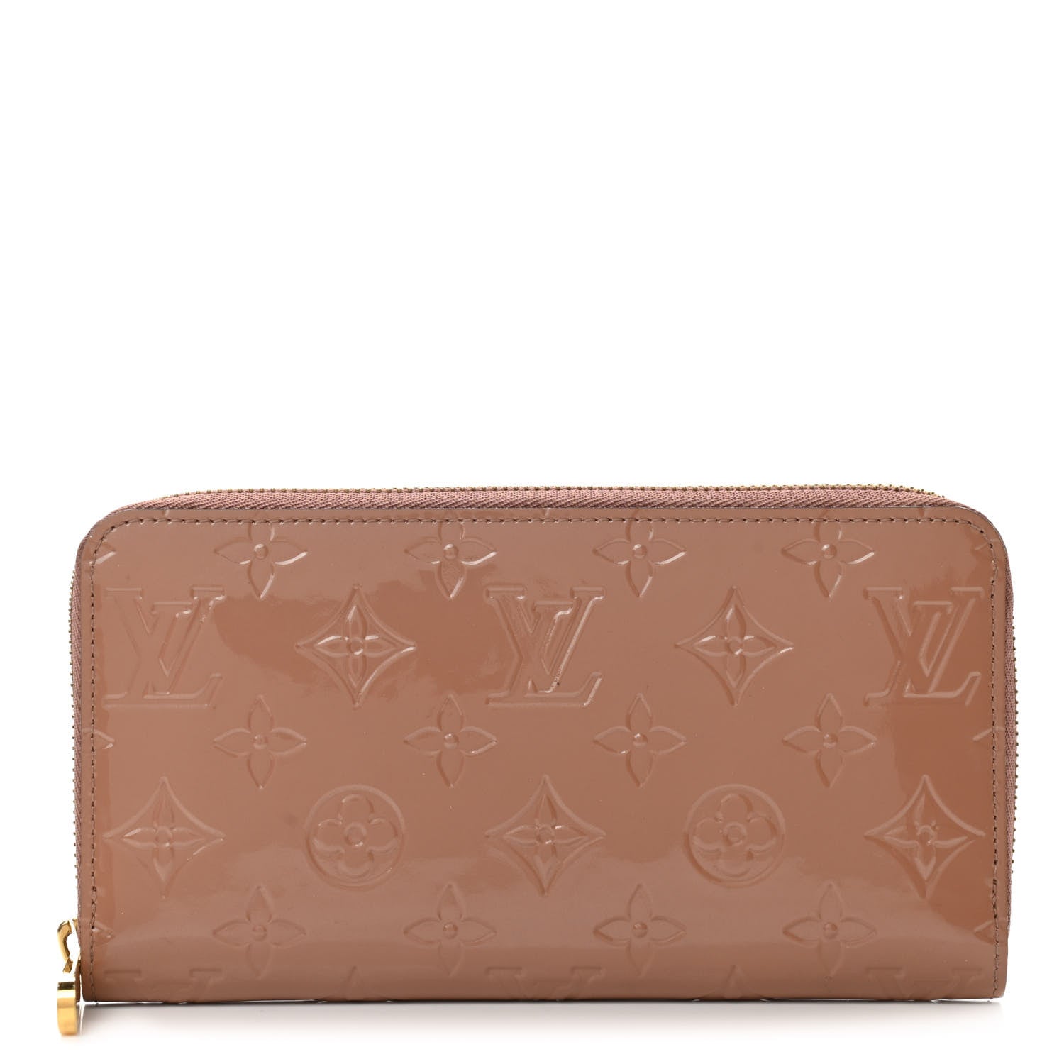 Louis Vuitton Vernis Zippy Wallet Rose Velours 1 of 7