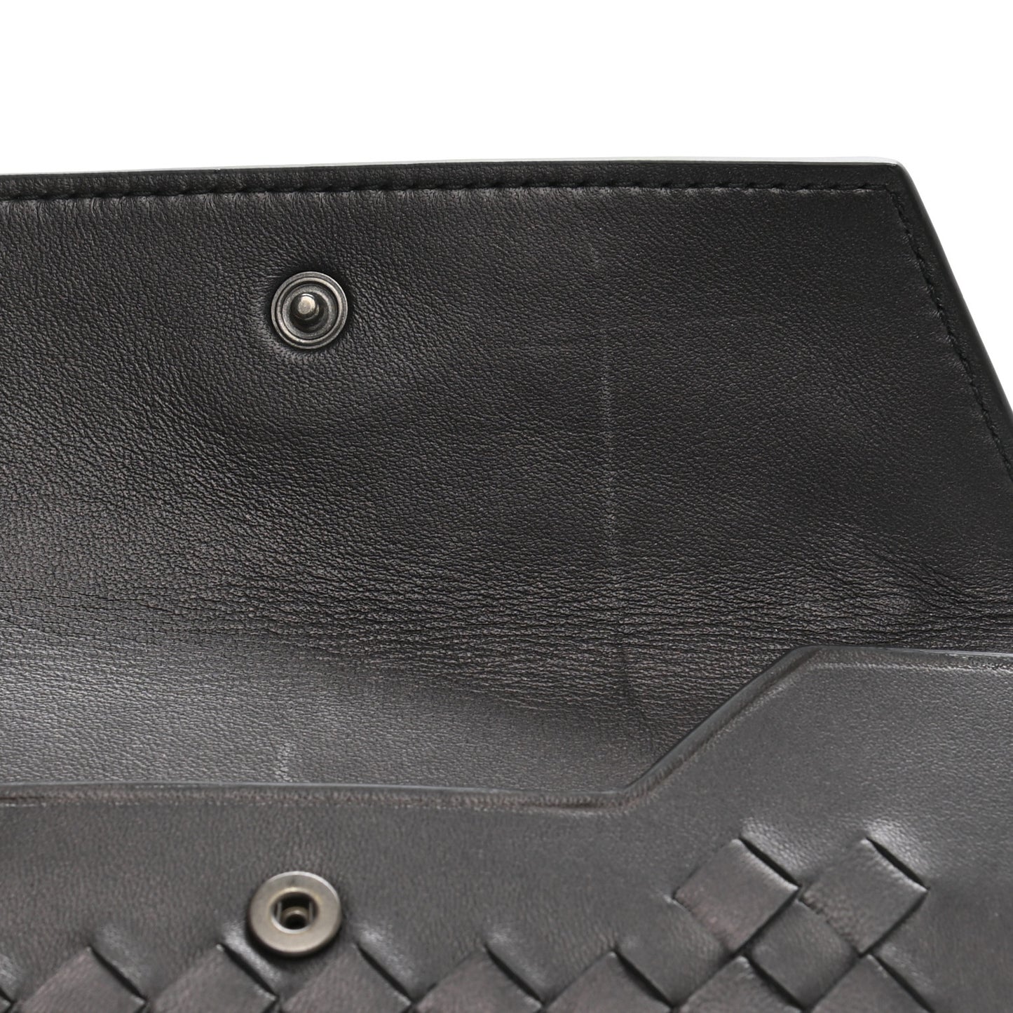 Metallic Nappa Intrecciato Pouch Set Multicolor