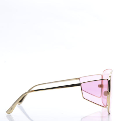 Tom Ford Square Spector Sunglasses TF 708 Rose 3 of 6