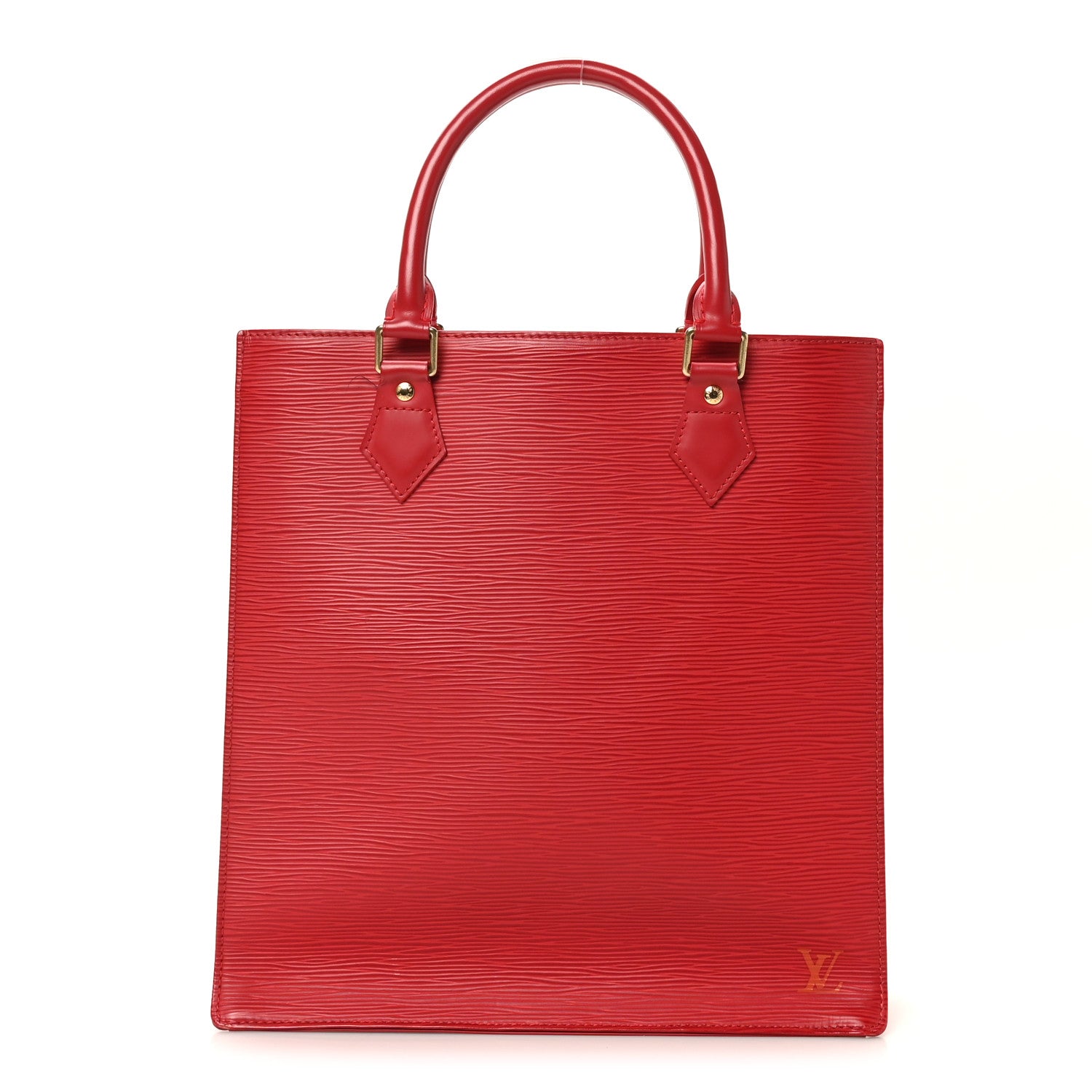 Louis Vuitton Epi Sac Plat PM Castillan Red 1 of 10