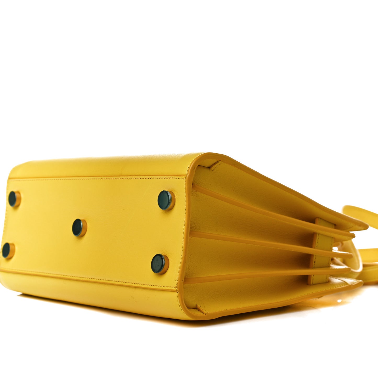 Calfskin Nano Sac De Jour Jaune