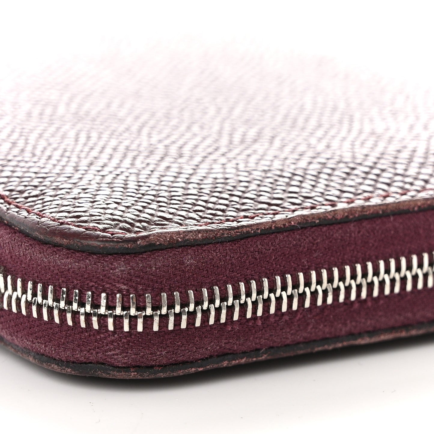 Epsom Silk'In Compact Wallet Bordeaux