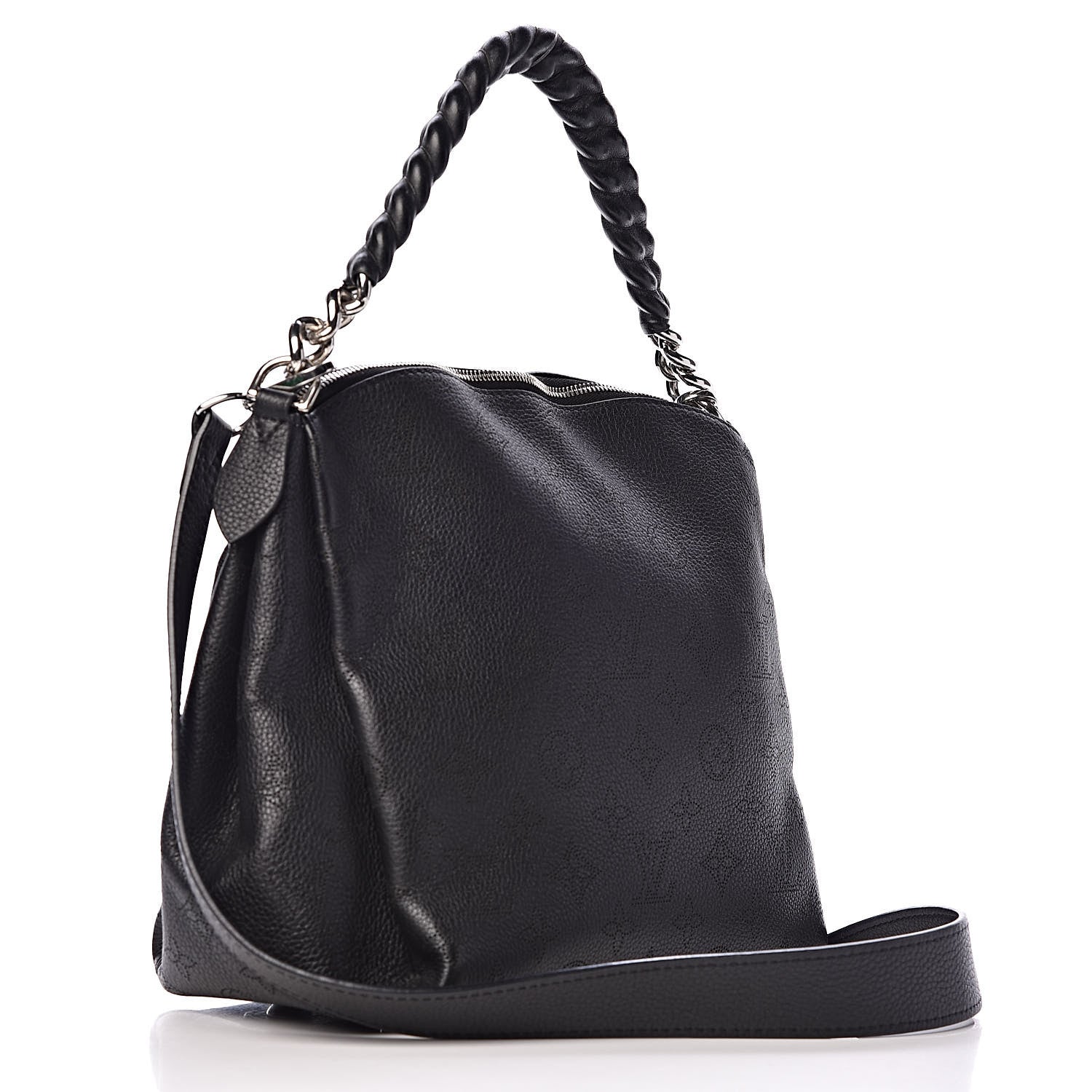 Louis Vuitton Mahina Babylone Chain BB Black 3 of 13