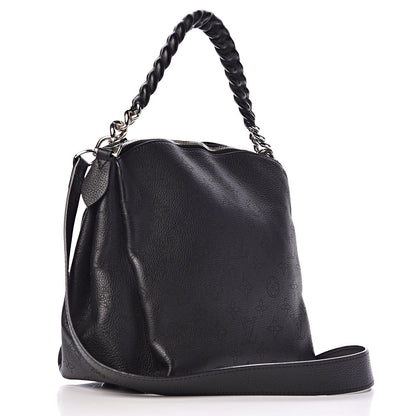 Louis Vuitton Mahina Babylone Chain BB Black 3 of 13