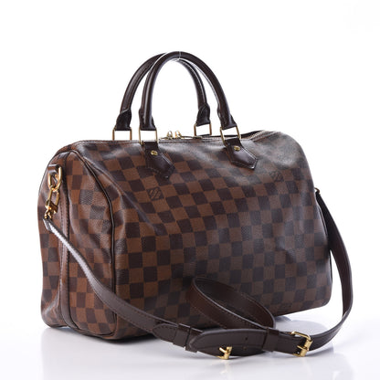 Louis Vuitton Damier Ebene Speedy Bandouliere 30 2 of 14