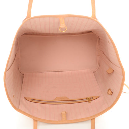 Louis Vuitton Damier Azur Neo Neverfull MM Rose Ballerine 5 of 9