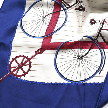 Hermes Silk Vintage Les Becanes Scarf 90 5 of 7