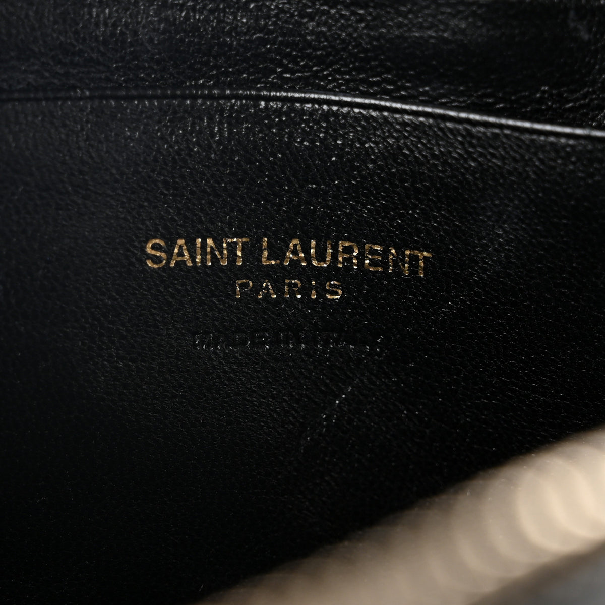 Saint Laurent Grain De Poudre Matelasse Monogram Mini Lou Camera Bag Black 6 of 11