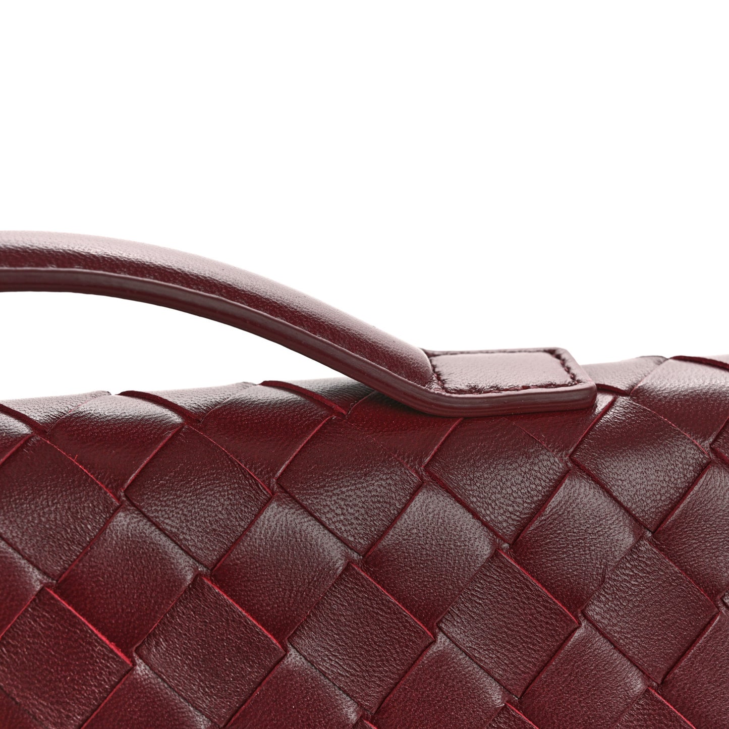 Nappa Intrecciato Long Andiamo Top Handle Clutch Barolo