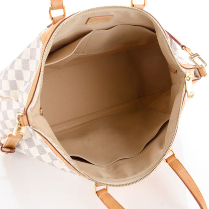 Louis Vuitton Damier Azur Siracusa GM 6 of 10