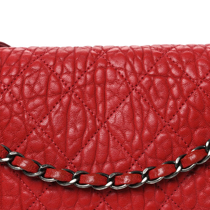 Chanel Sheepskin Quilted Jumbo Easy Flap Dark Pink 8 of 10