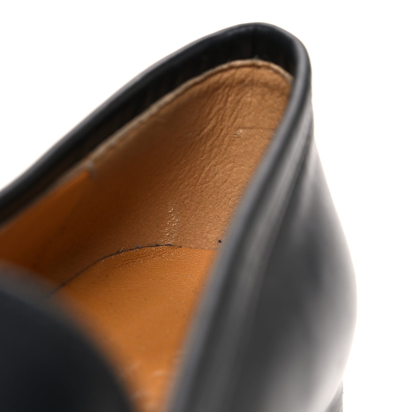 Calfskin Womens Jordaan Loafers 36 Black