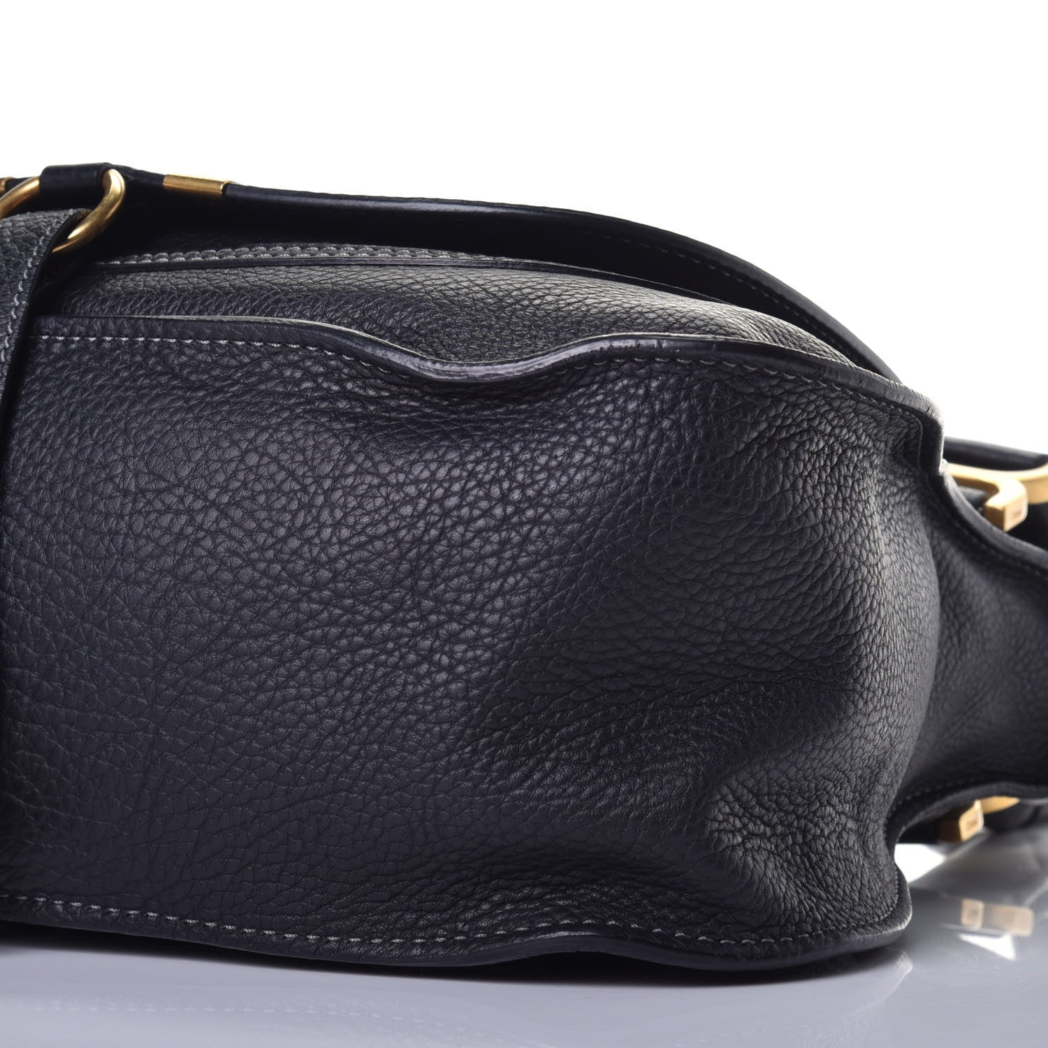 Chloe Calfskin Medium Marcie Satchel Black 9 of 9