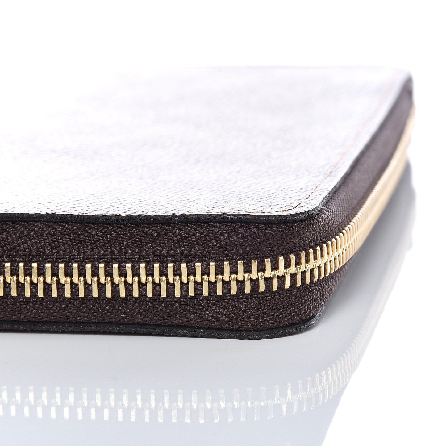 Damier Ebene Clemence Wallet Rose Ballerine