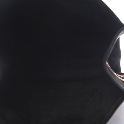 Christian Dior Suede Large La Terre Earth Book Tote Black 5 of 11