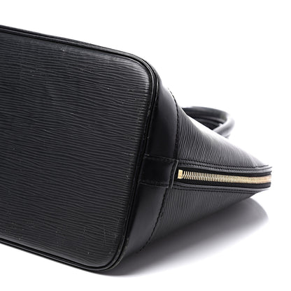 Louis Vuitton Epi Alma PM Black 7 of 9