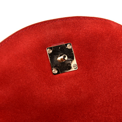 Mulberry Soft Small Grain Small Tessie Satchel Scarlet 10 of 13