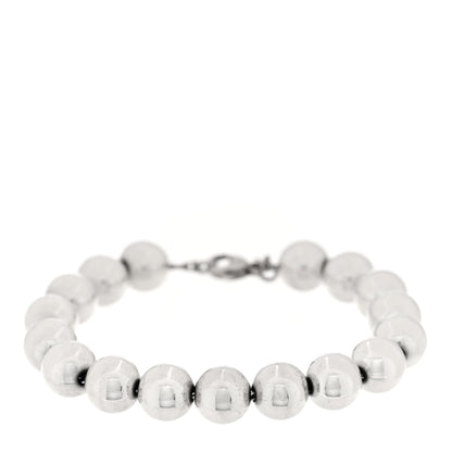 Tiffany Sterling Silver 10mm HardWear Ball Bracelet 1 of 4