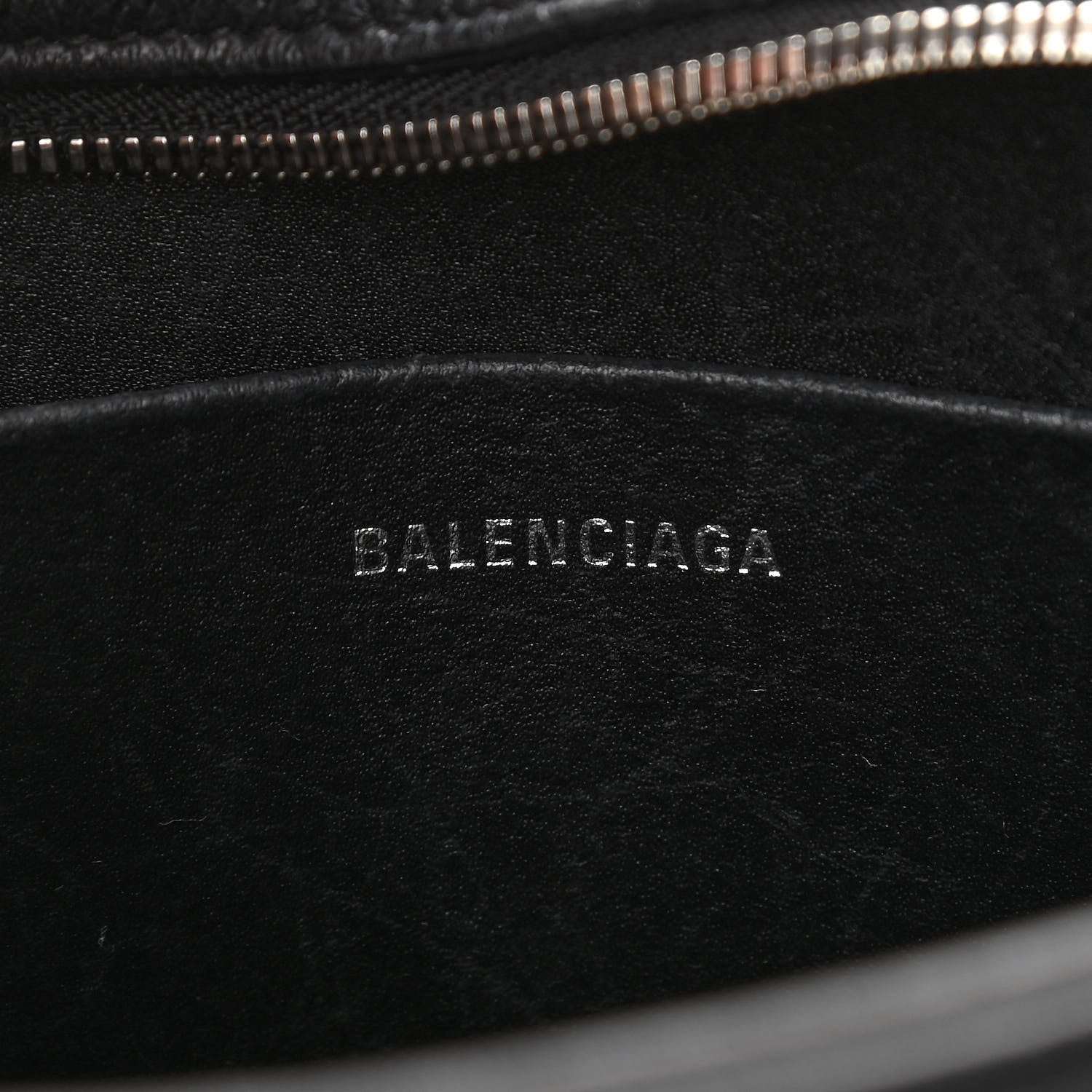 Balenciaga Calfskin Logo S Everyday Camera Bag Black 6 of 11