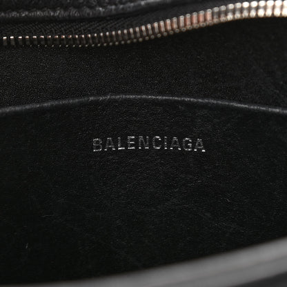 Balenciaga Calfskin Logo S Everyday Camera Bag Black 6 of 11