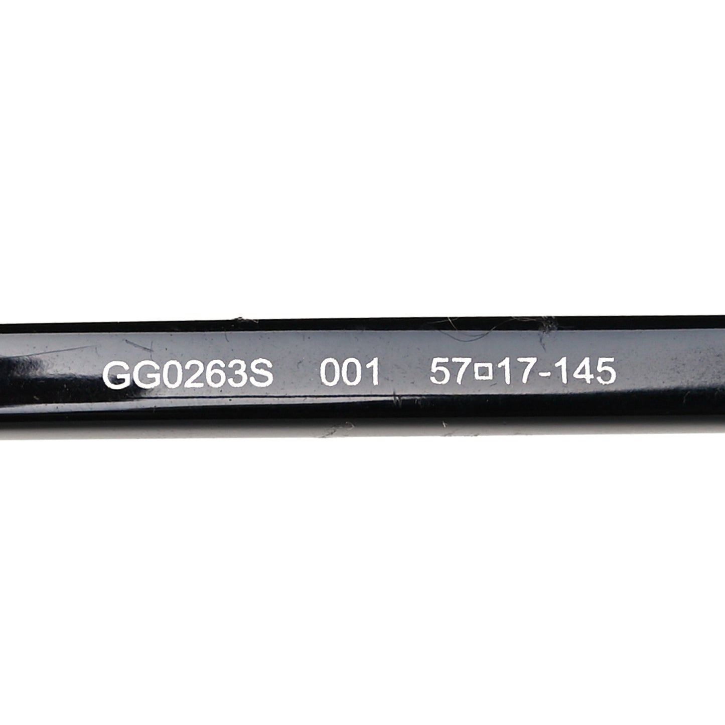 Acetate Frame Sunglasses GG0263S Black