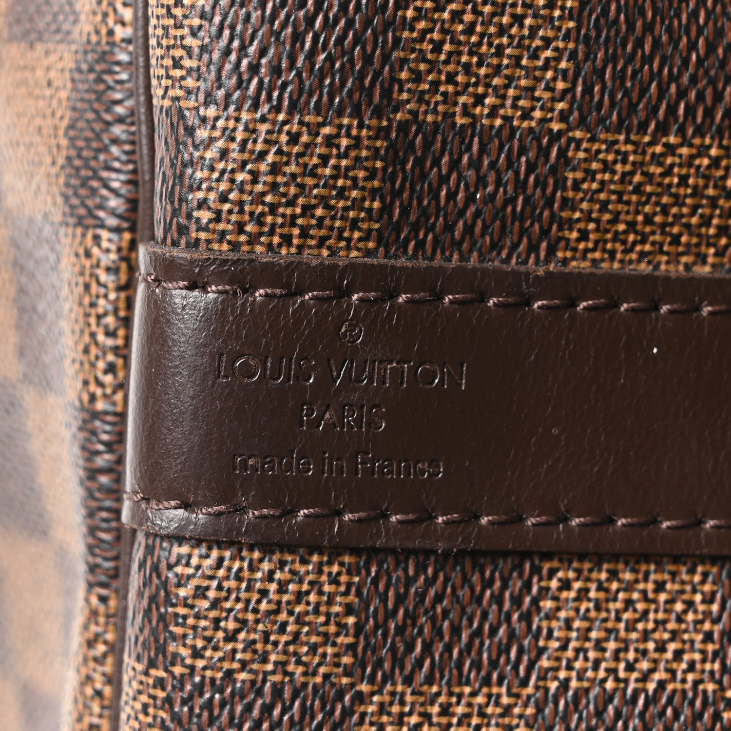 Louis Vuitton Damier Ebene Keepall Bandouliere 55 5 of 8