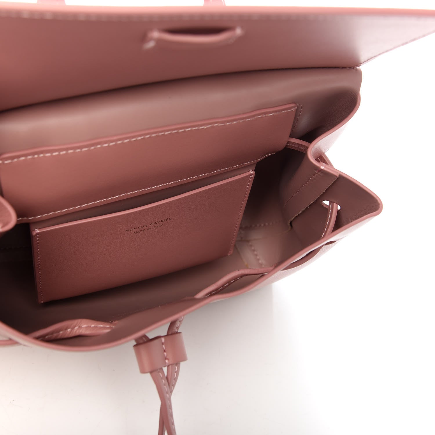 Mansur Gavriel Calfskin Mini Mini Lady Bag Blush 4 of 8