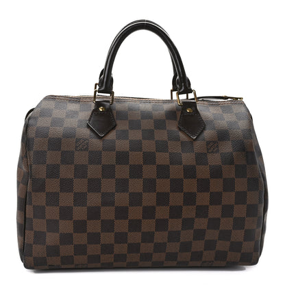 Louis Vuitton Damier Ebene Speedy 30 1 of 14