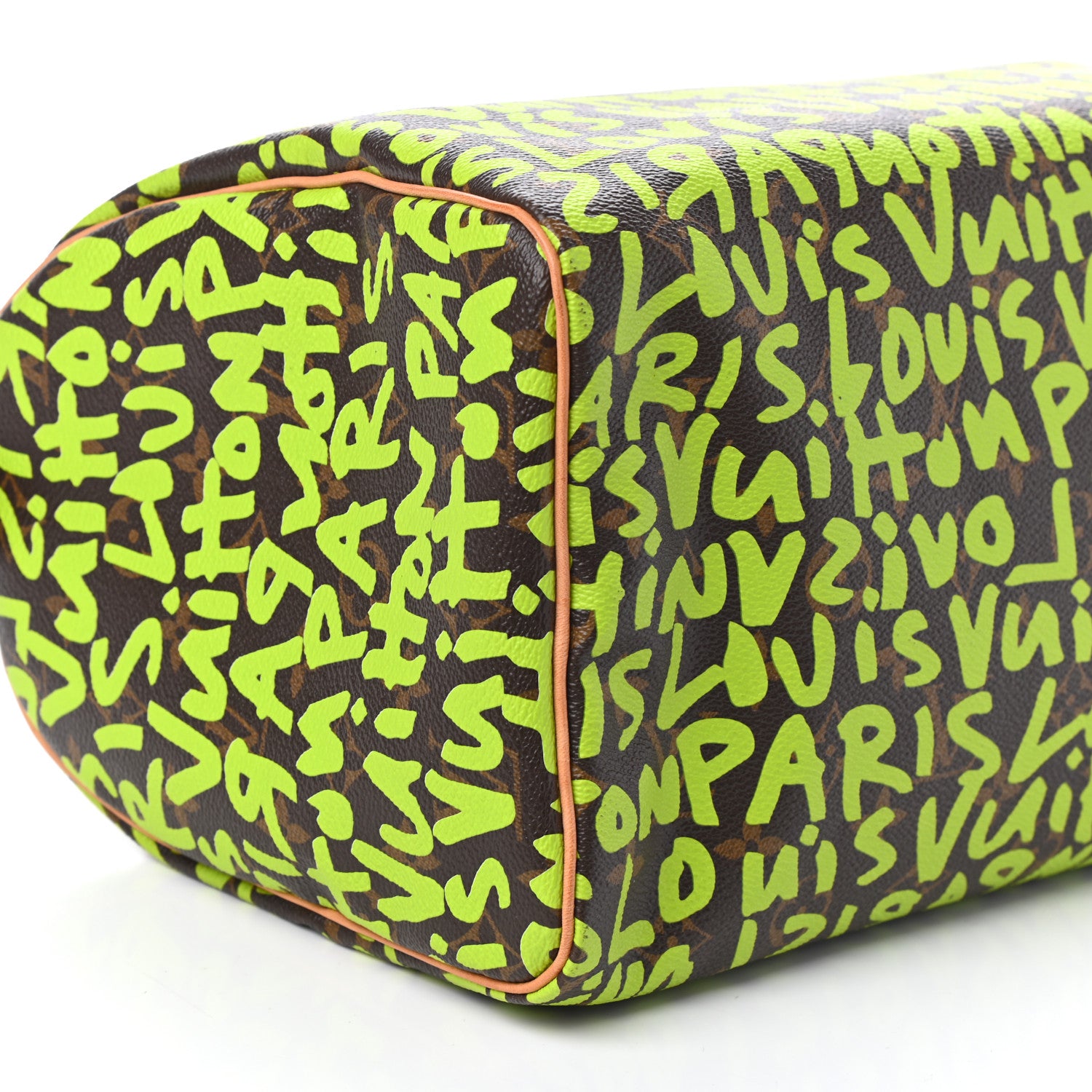 Louis Vuitton Monogram Graffiti Speedy 30 Green 8 of 9