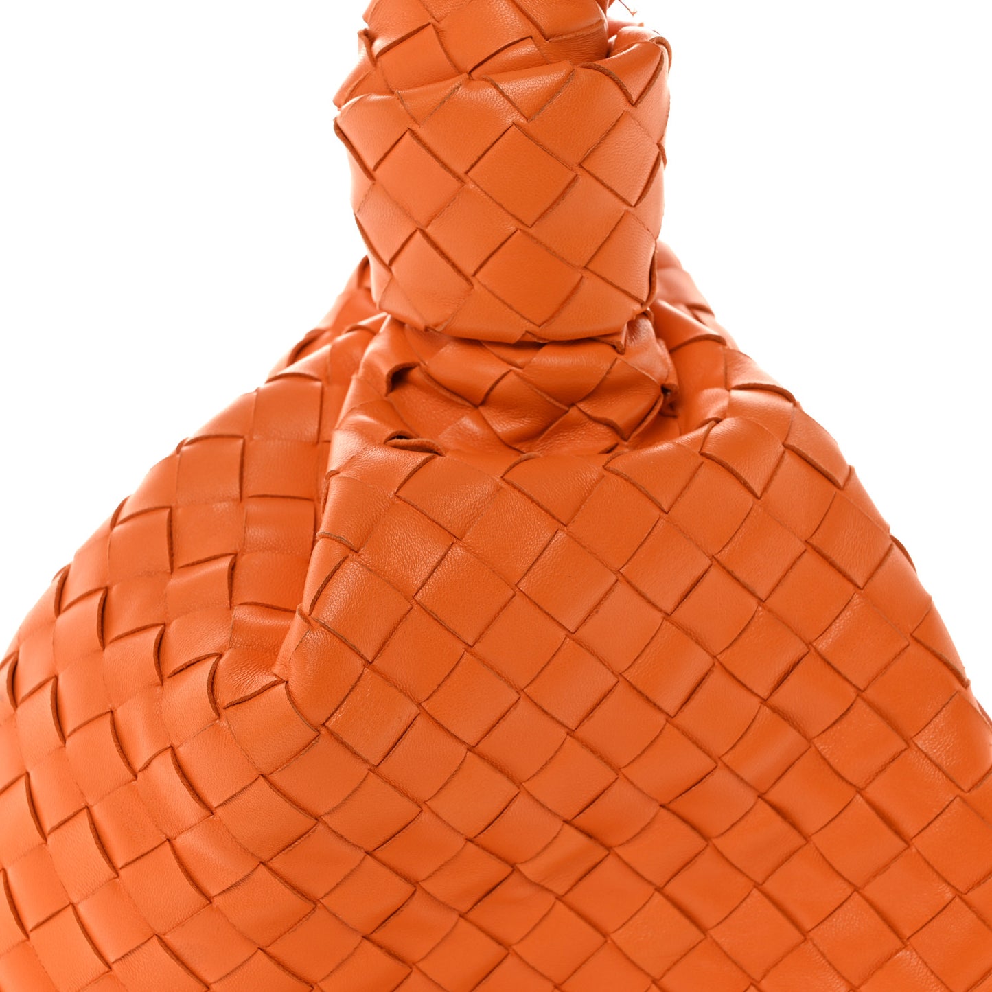 Nappa Intrecciato BV Twist Orange