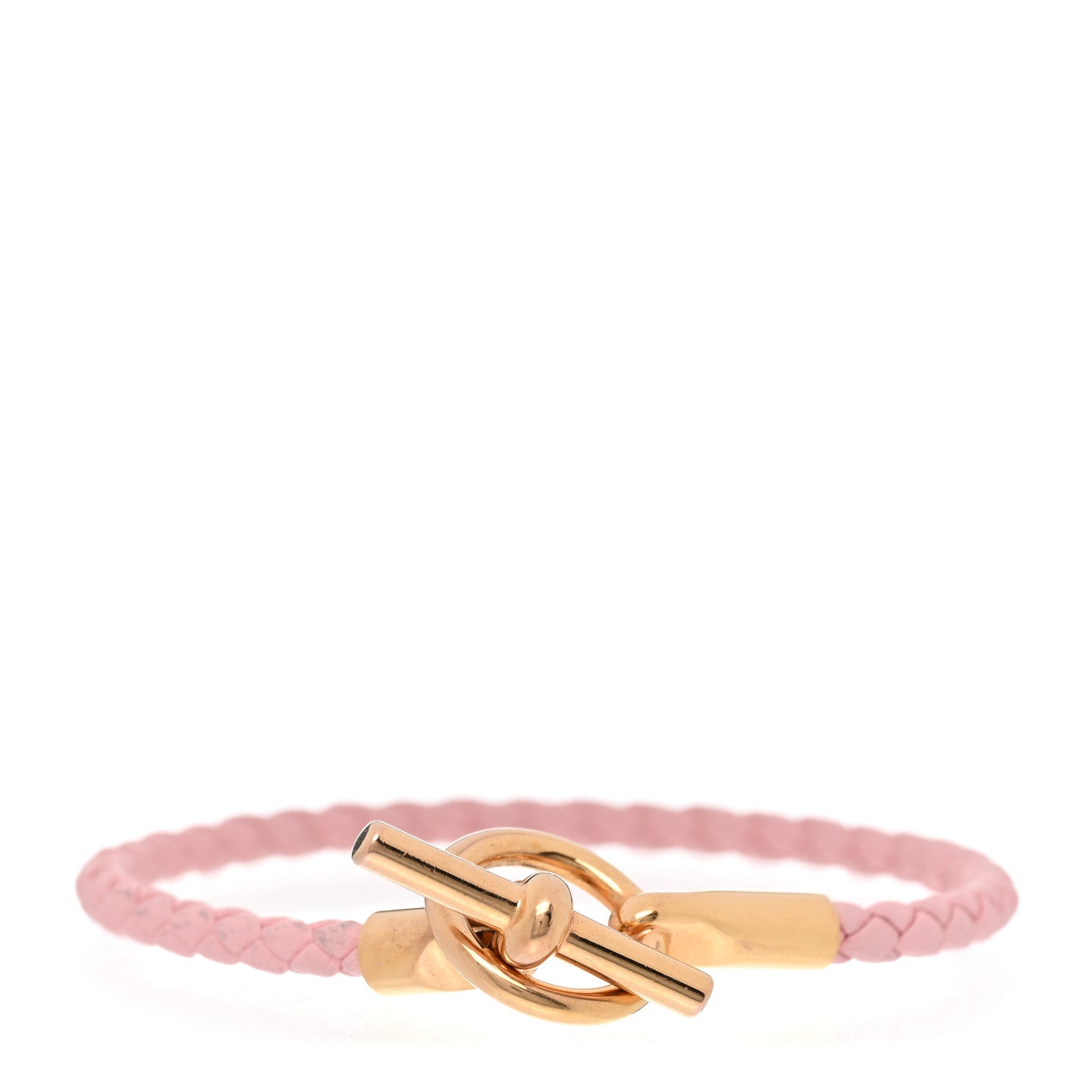 Hermes Swift Glenan Single Tour Bracelet T2 Rose Sakura 1 of 4