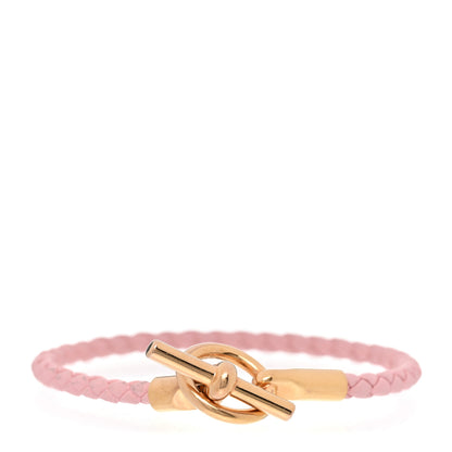 Hermes Swift Glenan Single Tour Bracelet T2 Rose Sakura 1 of 4