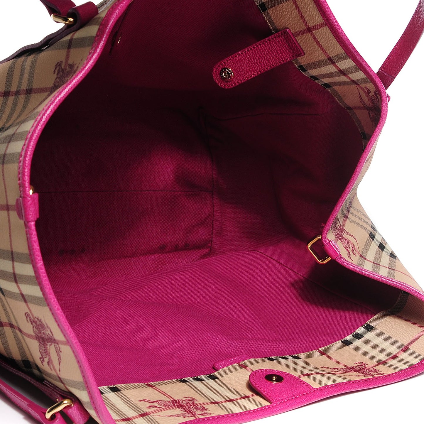 Haymarket Check Large Canterbury Tote Magenta