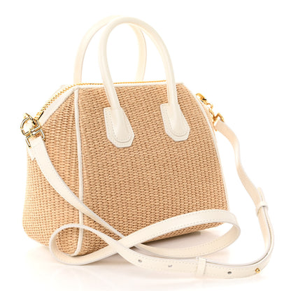 Givenchy Raffia Mini Antigona Natural 3 of 9