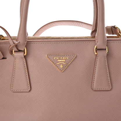 Prada Saffiano Small Galleria Double Zip Tote Cammeo 10 of 18