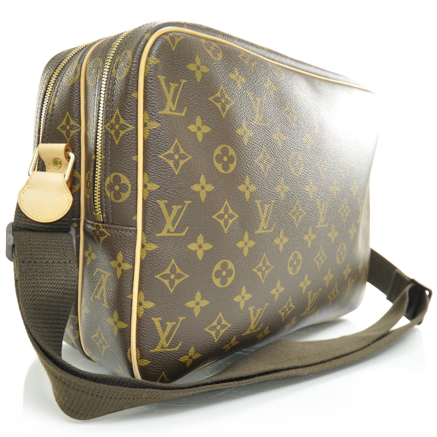 Louis Vuitton Monogram Reporter GM 3 of 8