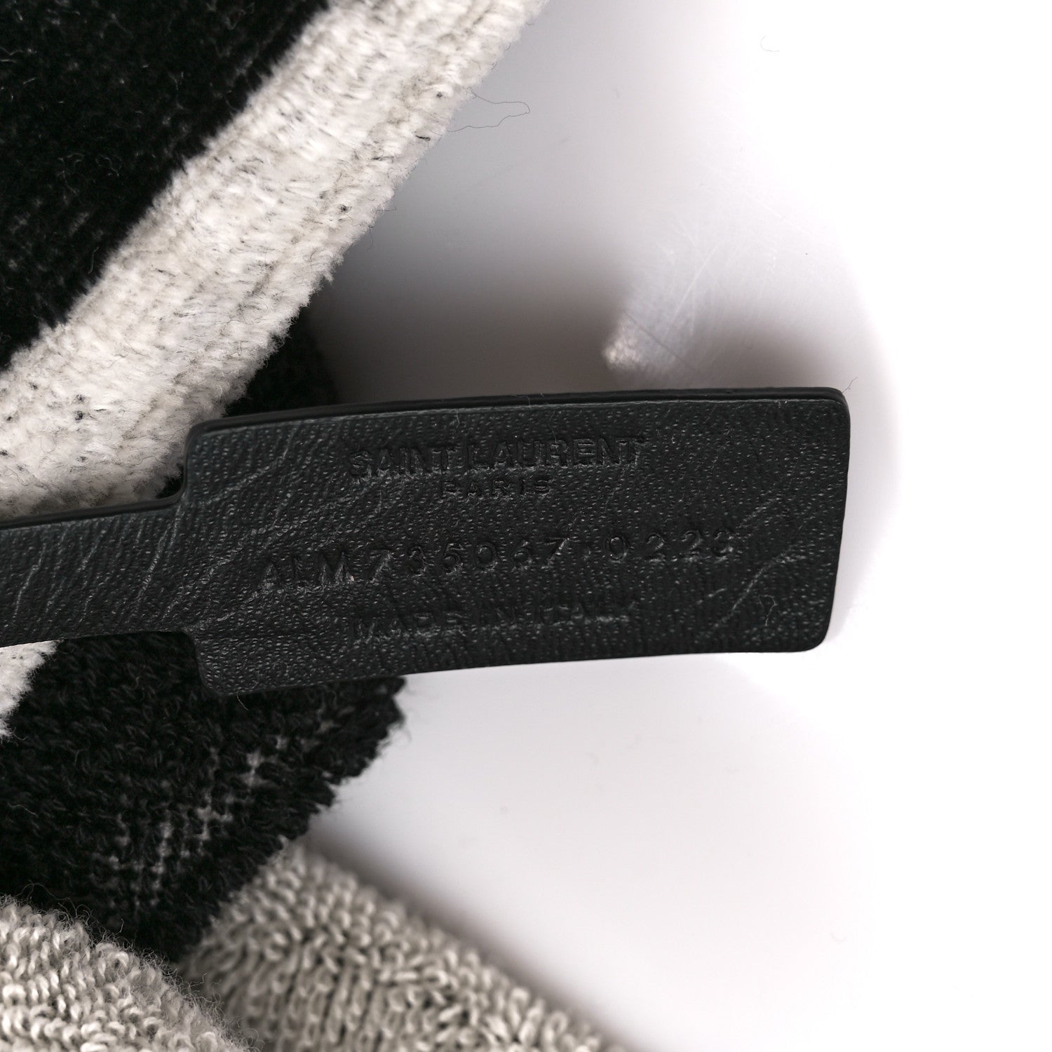 Saint Laurent Terrycloth Rive Gauche Beach Bag 8 of 12