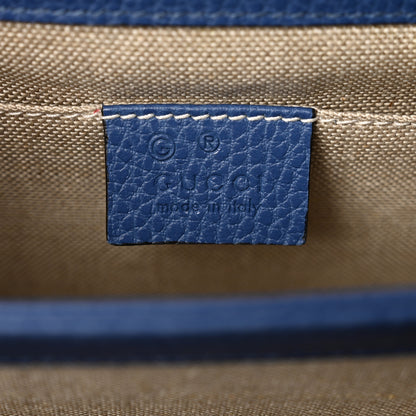 Gucci Dollar Calfskin Small Interlocking G Shoulder Bag Caspian 6 of 9