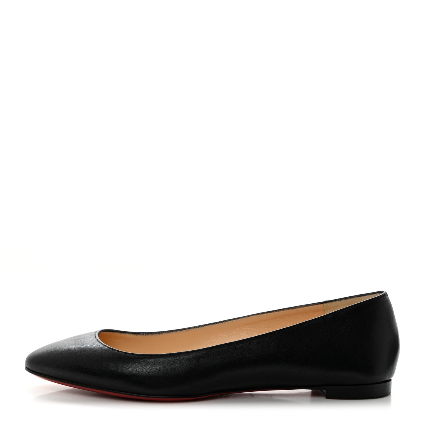 Shiny Nappa Eloise Flats 36 Black