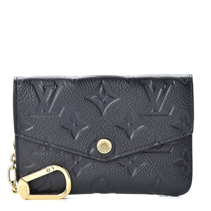 Louis Vuitton Empreinte Key Pouch Black 1 of 8