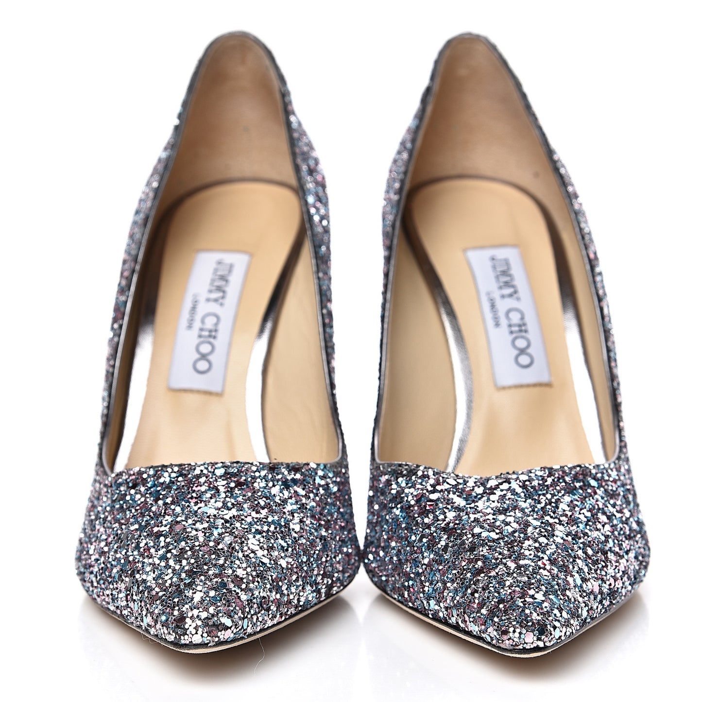 Coarse Glitter Romy 100 Pumps 38.5 Multicolor