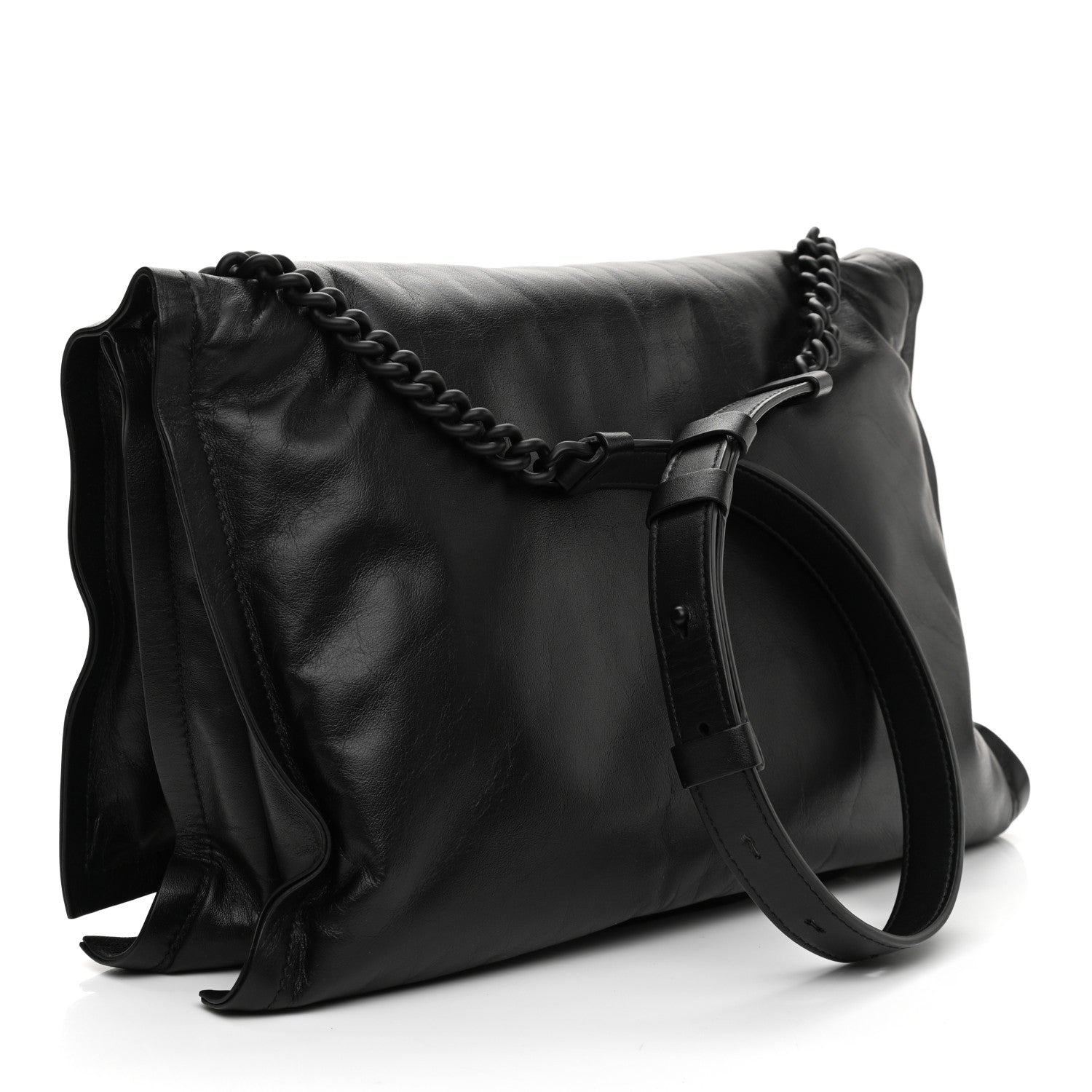 Salvatore Ferragamo Calfskin Medium Viva Bow Shoulder Bag Black 3 of 13