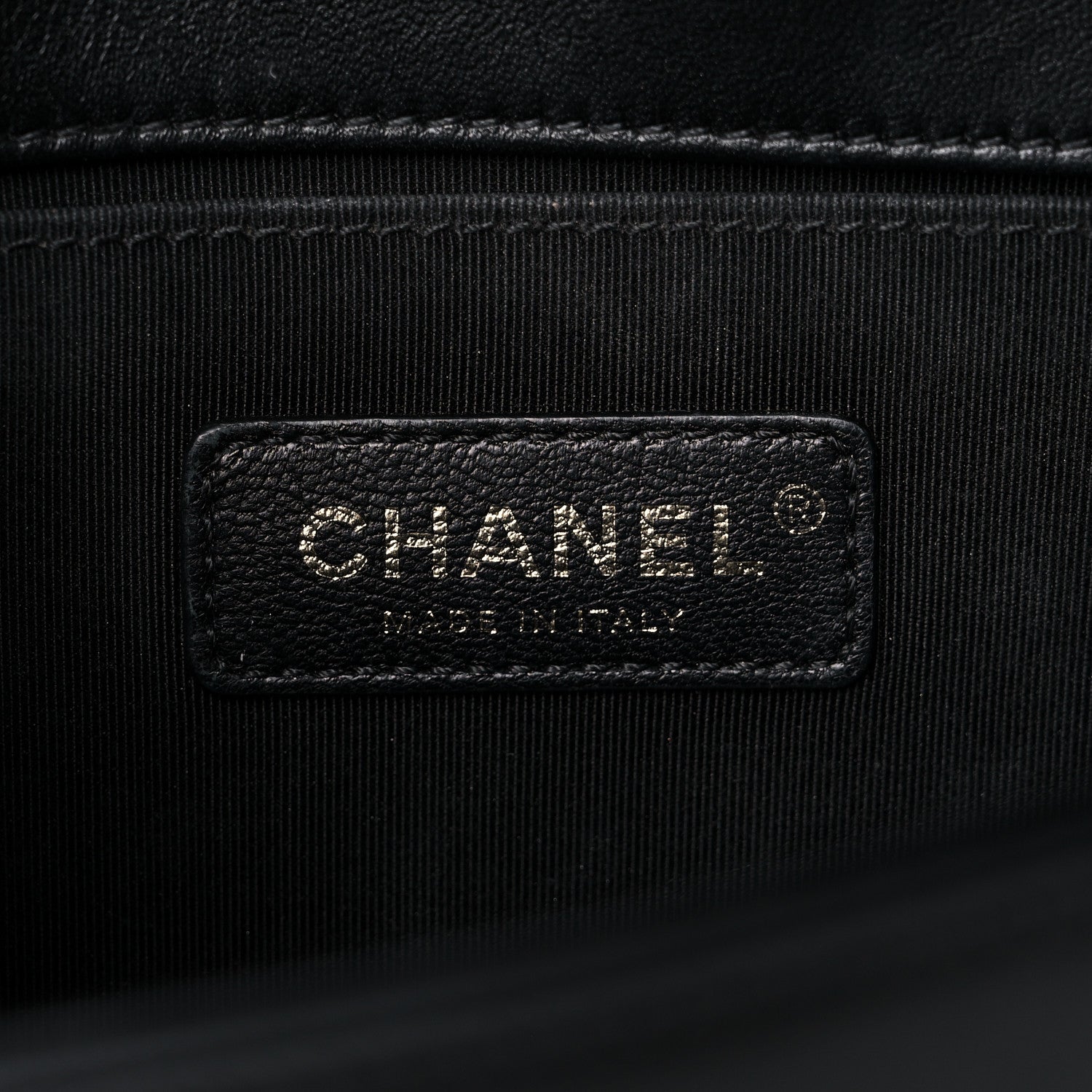 Chanel Lambskin Quilted Medium Boy Flap Black 6 of 29