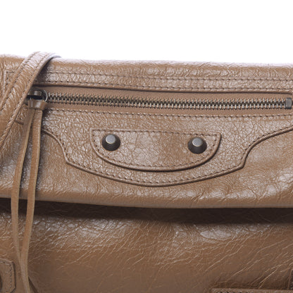 Balenciaga Agneau Classic Hardware Envelope Clutch Cannelle 10 of 11