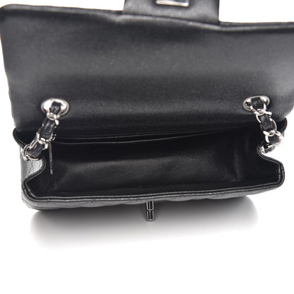 Chanel Iridescent Caviar Quilted Mini Rectangular Flap Black 5 of 8