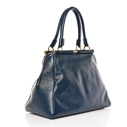 Saint Laurent Patent Medium Majorelle Blue 3 of 9