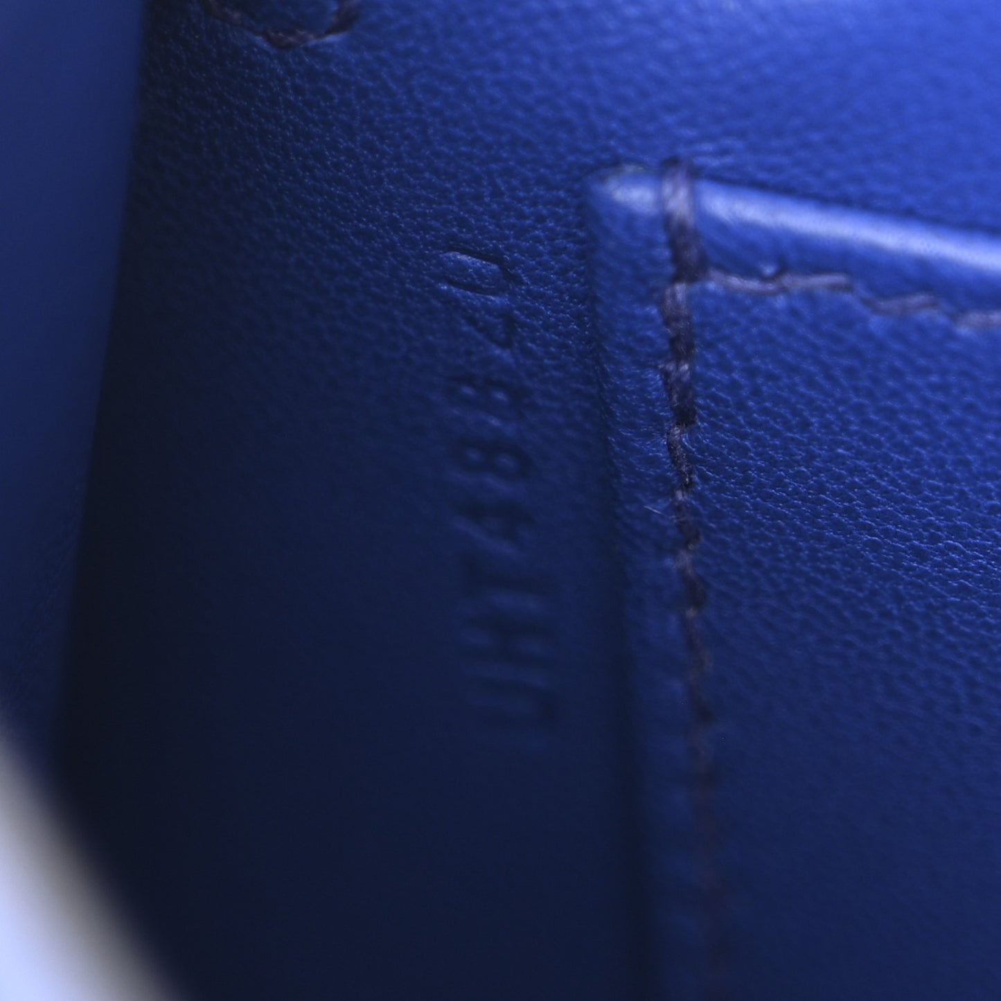 Chevre Mysore Mini Kelly Sellier 20 Bleu Royal