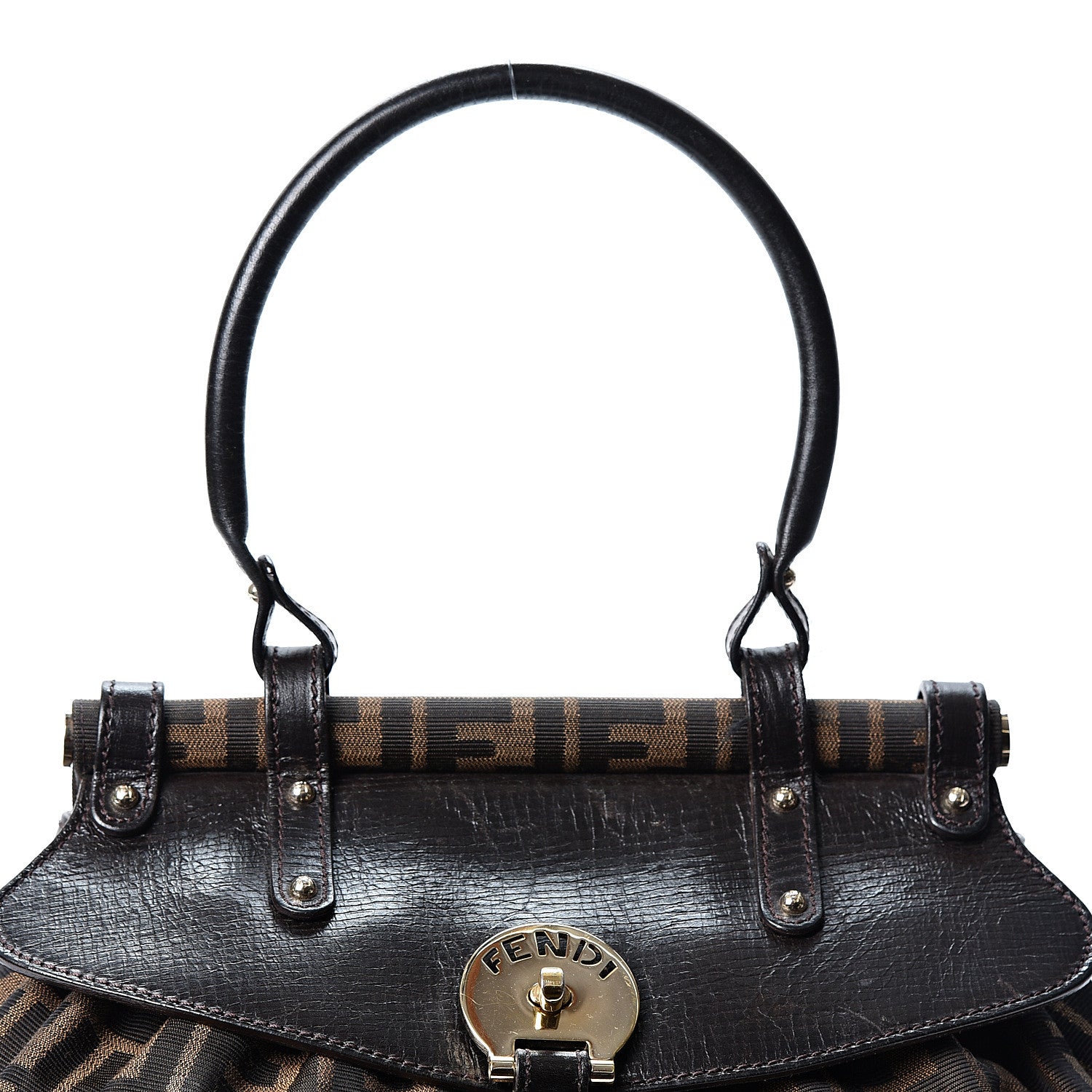 Fendi Zucca Medium Magic Bag Tobacco 6 of 9