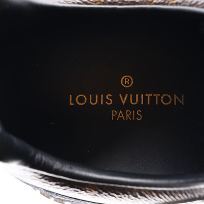Louis Vuitton Suede Monogram Run Away Sneakers 37.5 Black 10 of 10