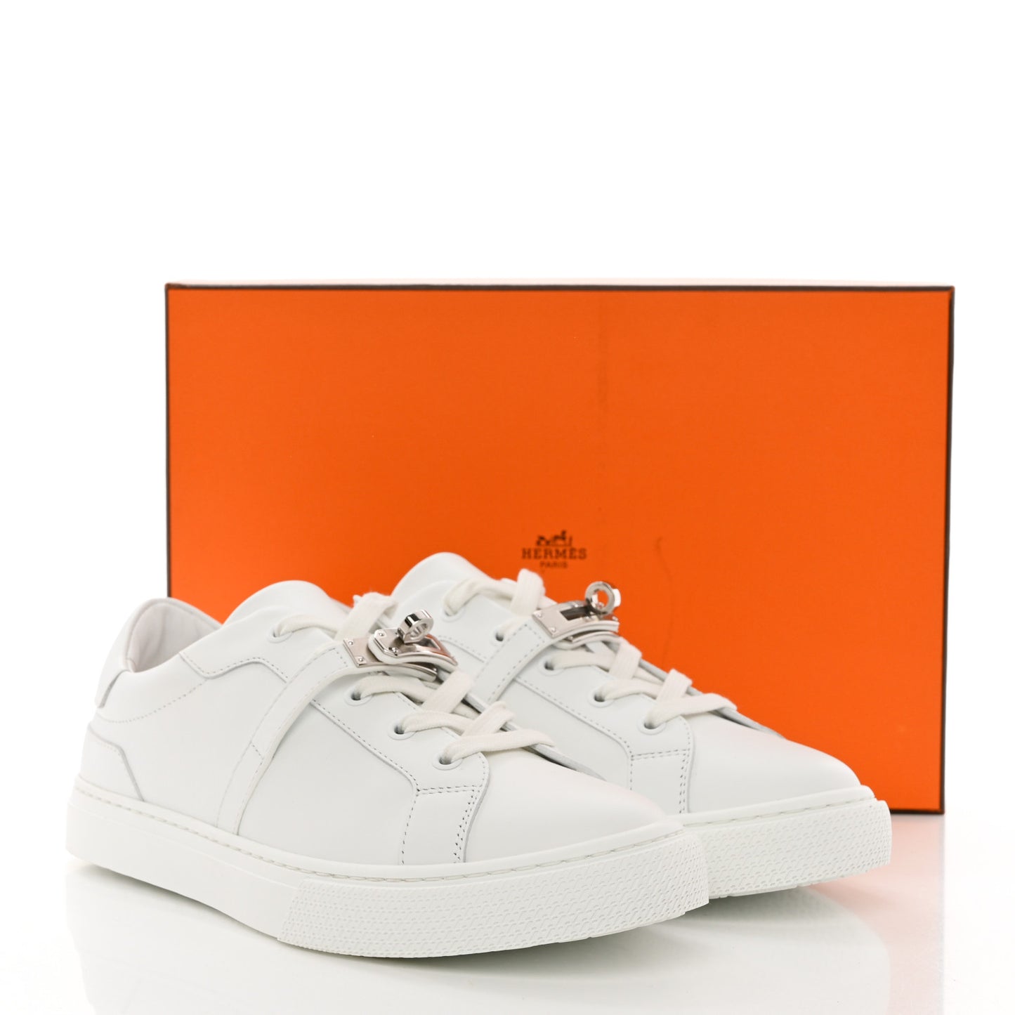 Calfskin Day Sneakers 40.5 White